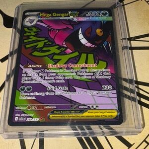 Mega Gengar EX Pokémon Card - 269/217 Holographic Art